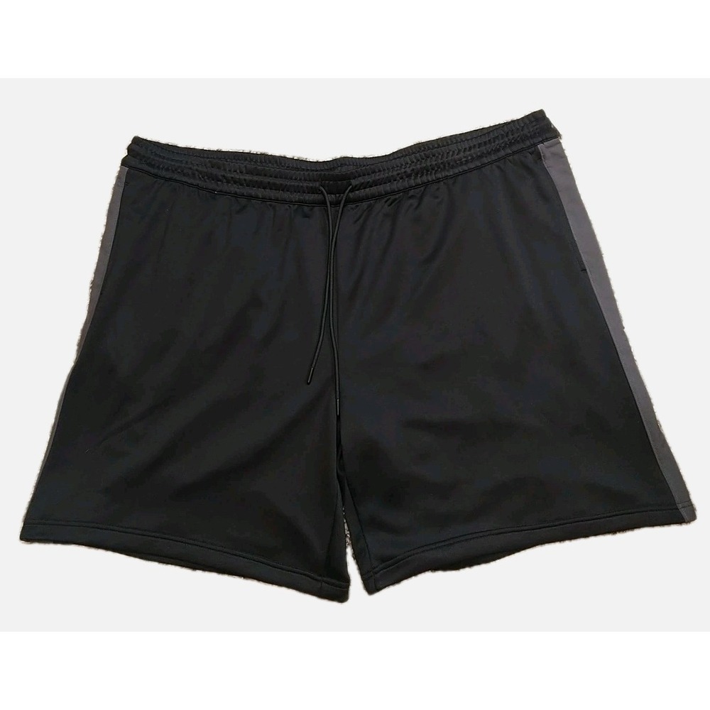 Foundry Men's Black & Gray Pockets Basketball Shorts 6XL